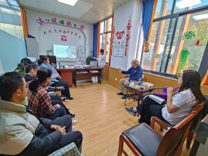 Fr Fernando outlines the work of the centre