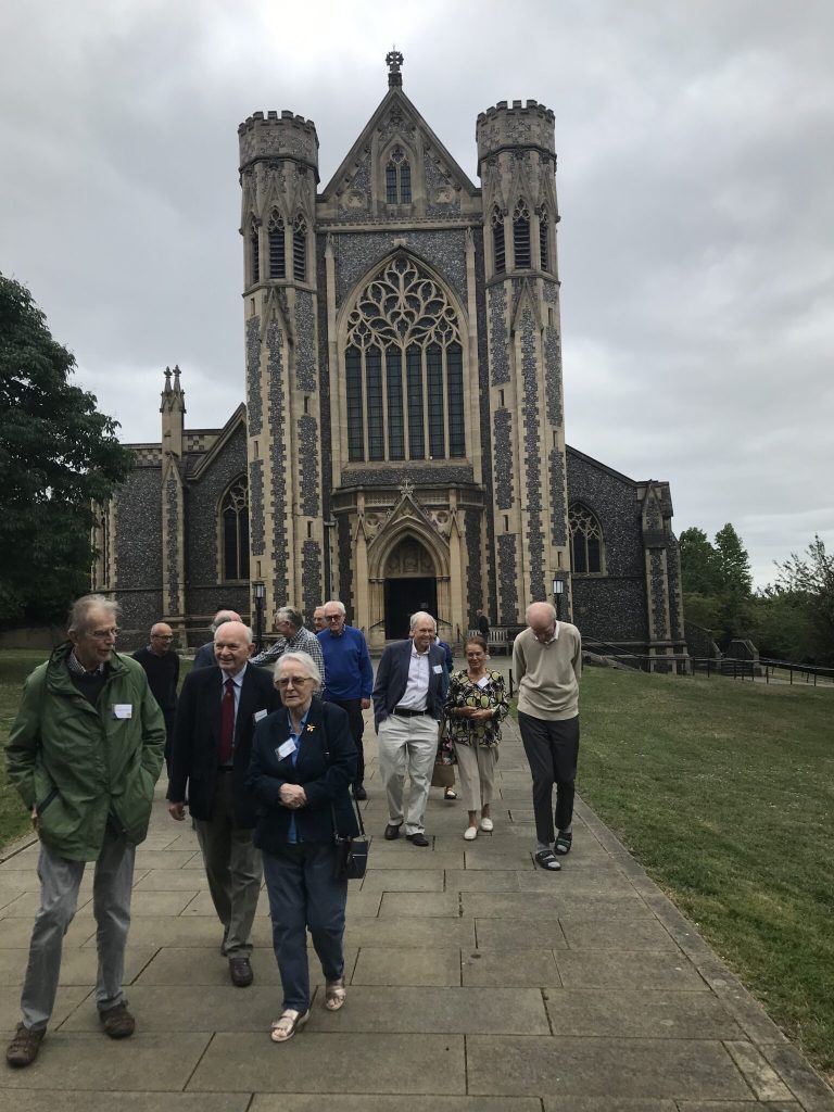 Mass was held at Sacred Heart Church in Wimbledon