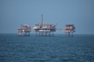 Platform in the North Sea
