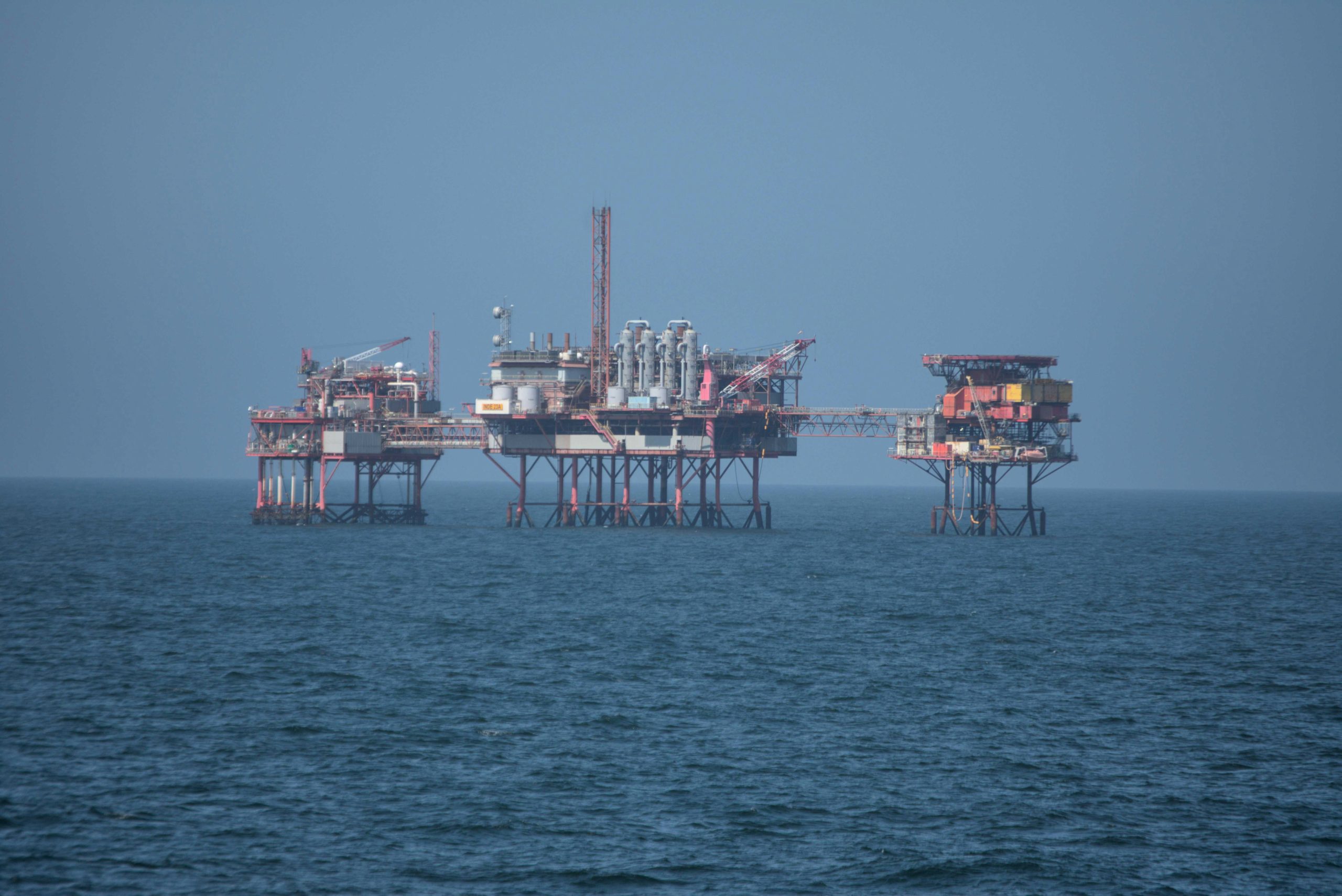 Platform in the North Sea